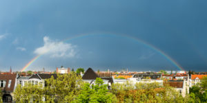 Complete rainbow over Berlin Complete rainbow over Berlin